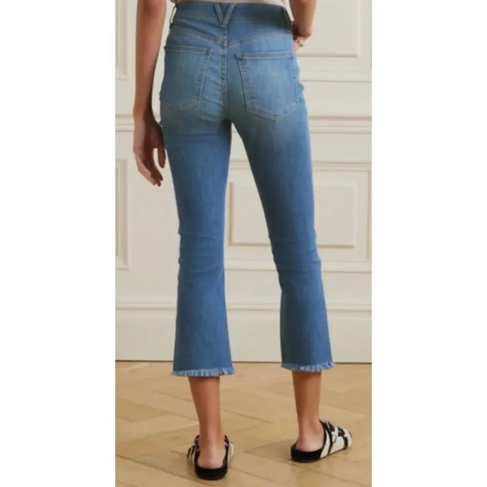 Veronica Beard Carly‎ High Waist Kick Flare Jeans Sunrise 26